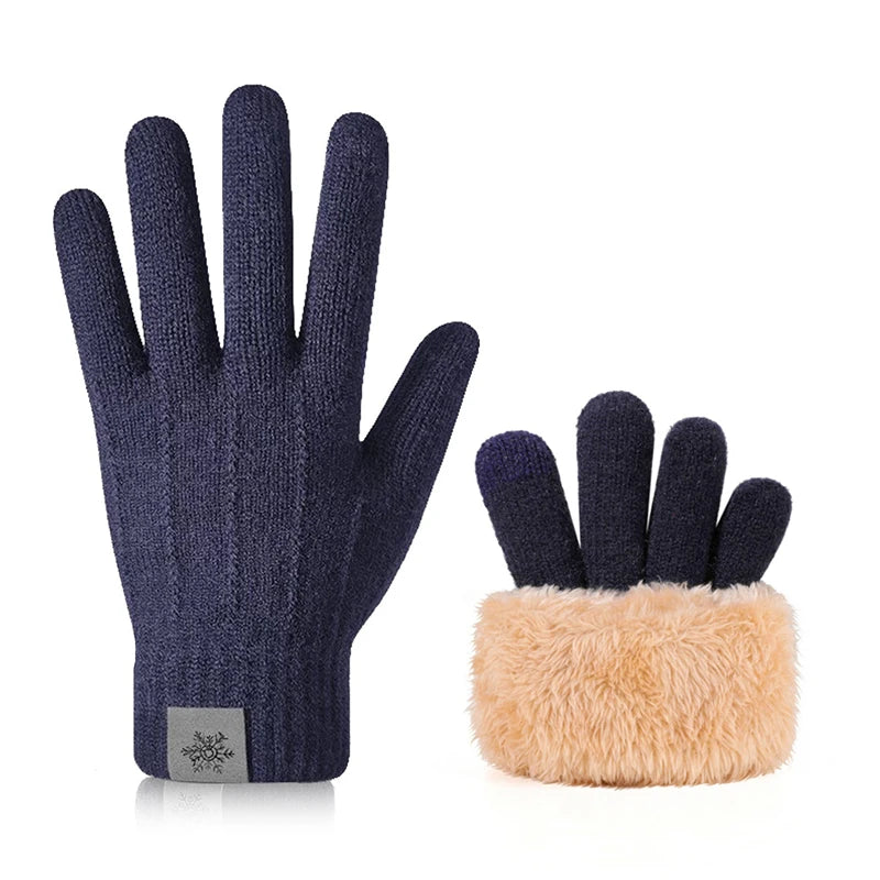 Women’s Fleece Lined Touchscreen Gloves – Warm Winter Gloves