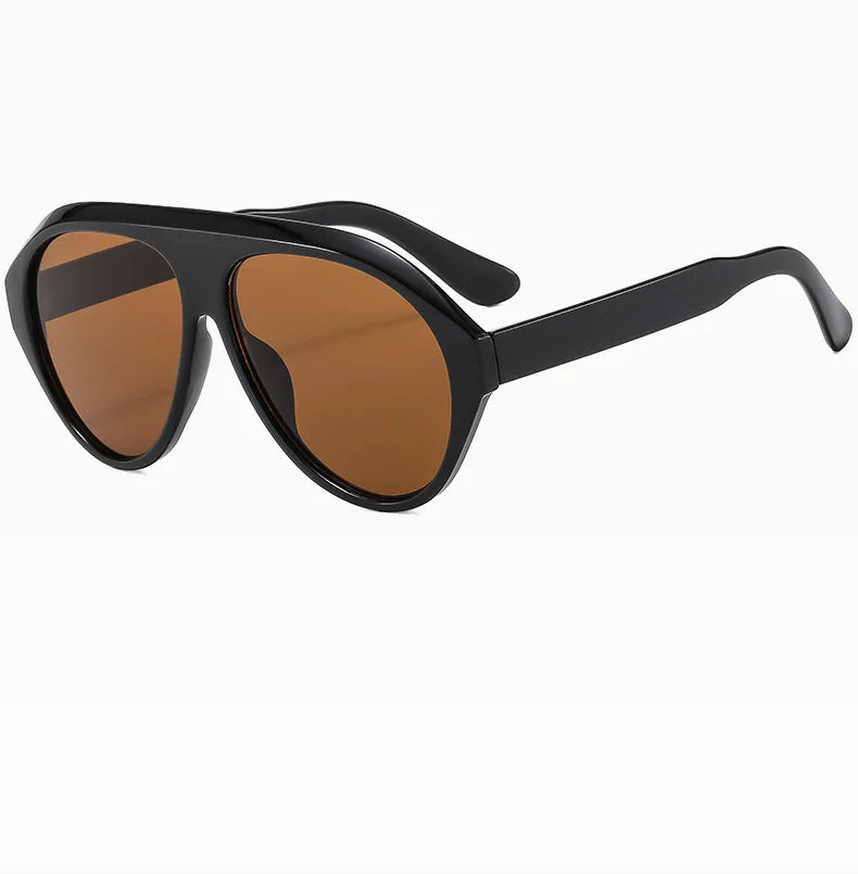 Women's Oversized Pilot Sunglasses – Large Frame Fashion Shades