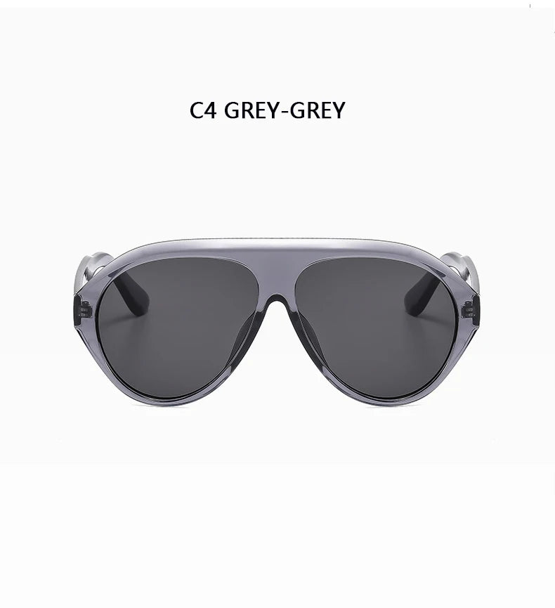 Women's Oversized Pilot Sunglasses – Large Frame Fashion Shades