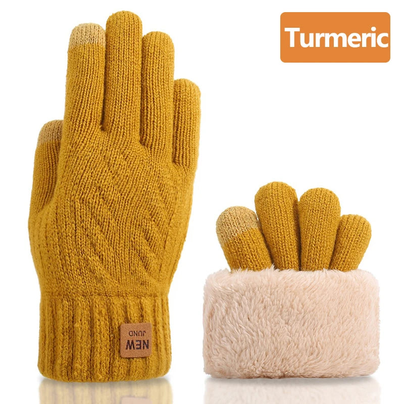 Women’s Fleece Lined Touchscreen Gloves – Warm Winter Gloves