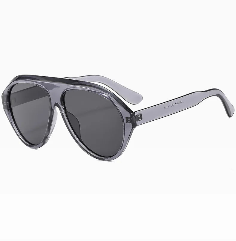 Women's Oversized Pilot Sunglasses – Large Frame Fashion Shades