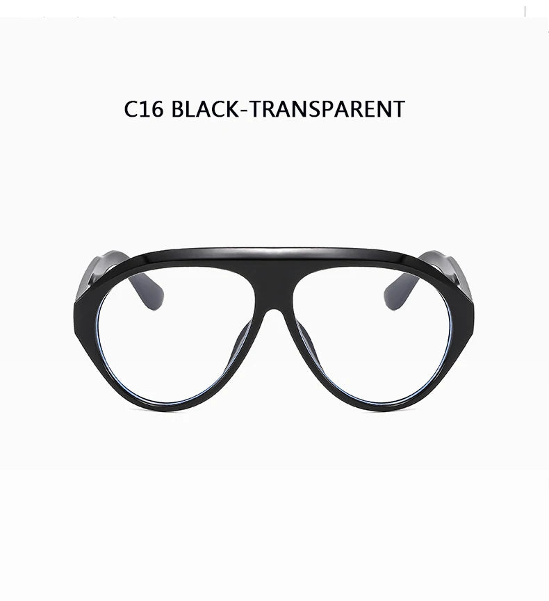 Women's Oversized Pilot Sunglasses – Large Frame Fashion Shades