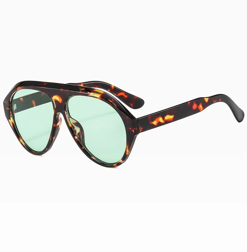 Women's Oversized Pilot Sunglasses – Large Frame Fashion Shades