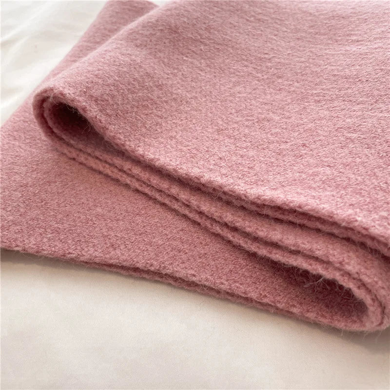 Warm Knitted Scarf – Soft Unisex Autumn Winter Scarf