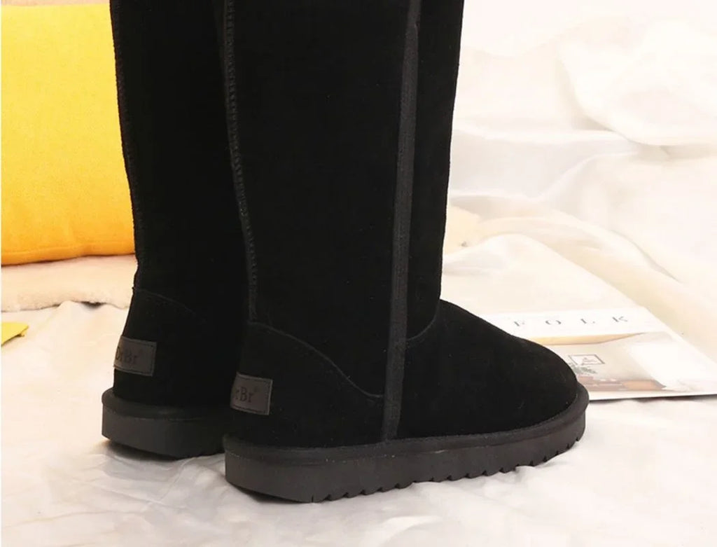 Women’s Fur-Lined Knee-High Winter Boots