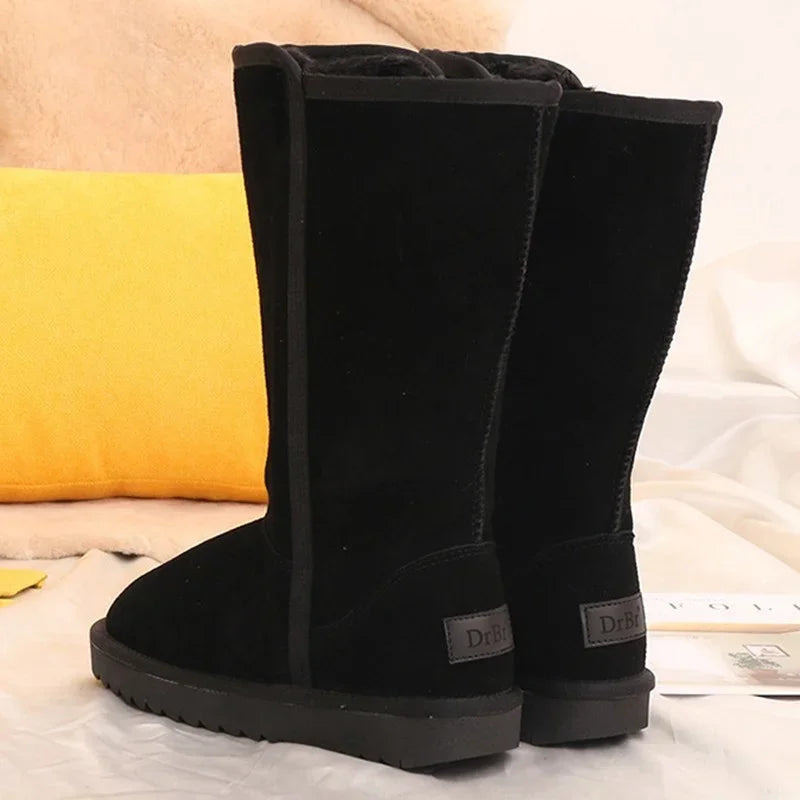 Women’s Fur-Lined Knee-High Winter Boots