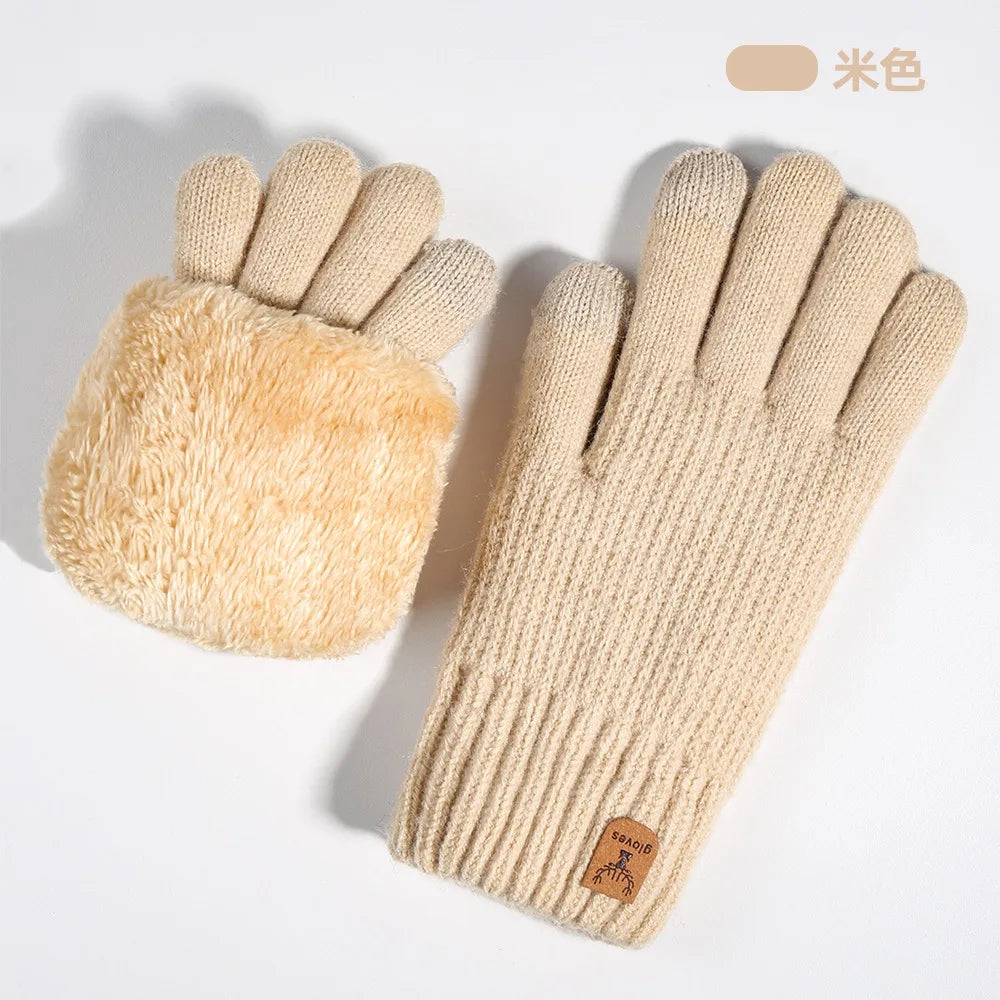 Women’s Fleece Lined Touchscreen Gloves – Warm Winter Gloves
