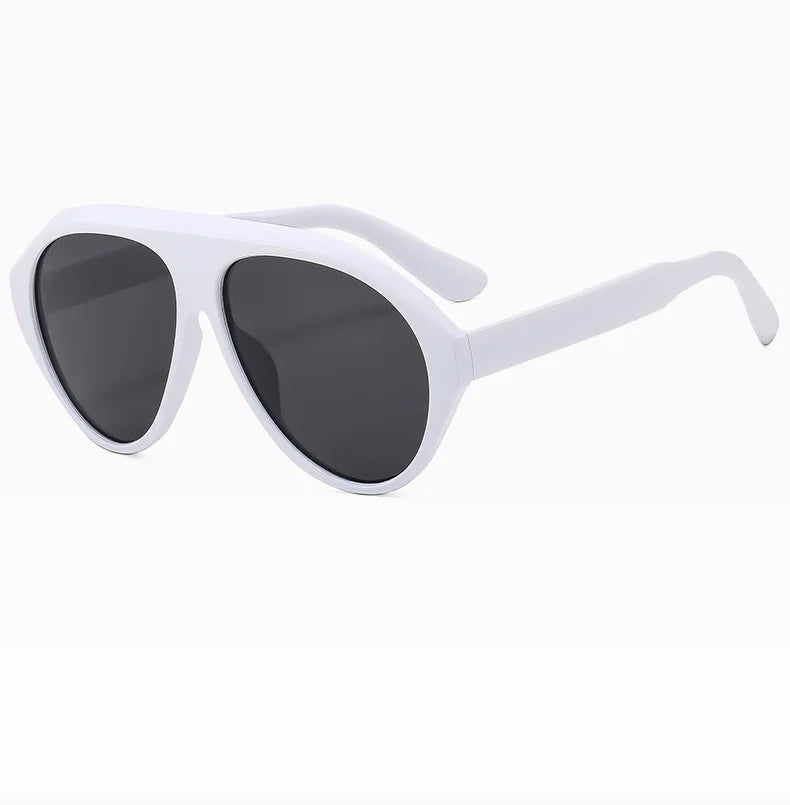 Women's Oversized Pilot Sunglasses – Large Frame Fashion Shades