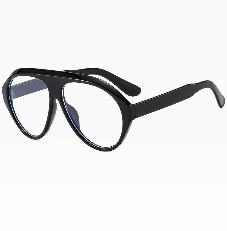 Women's Oversized Pilot Sunglasses – Large Frame Fashion Shades