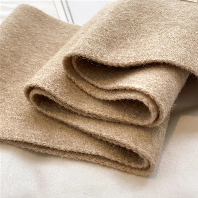 Warm Knitted Scarf – Soft Unisex Autumn Winter Scarf
