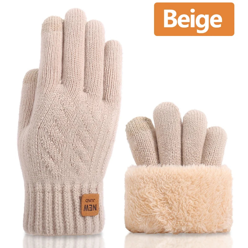 Women’s Fleece Lined Touchscreen Gloves – Warm Winter Gloves