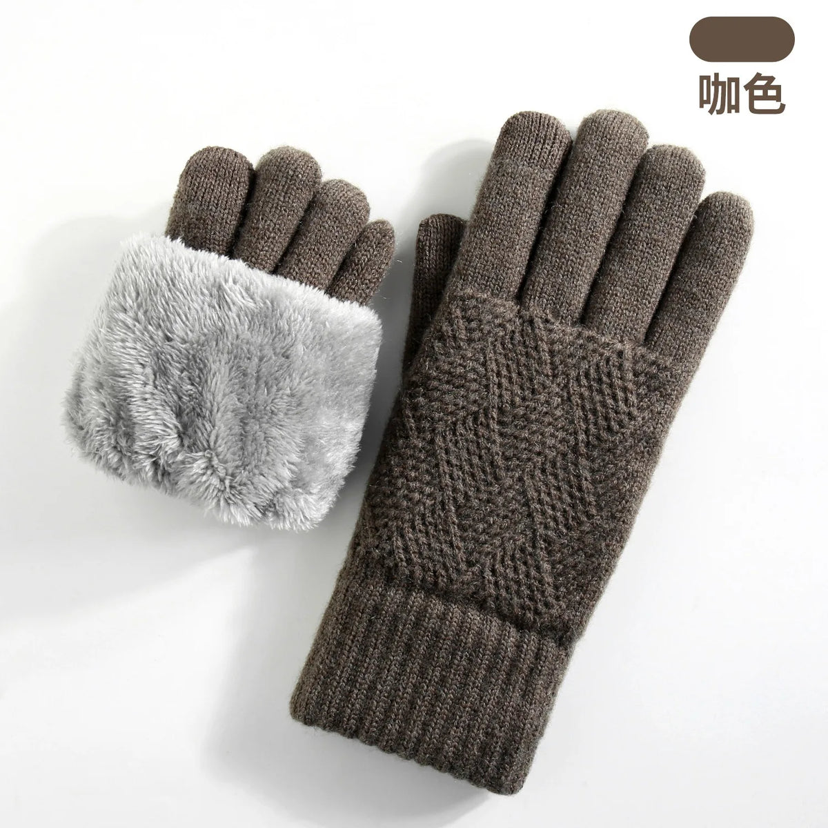 Women’s Fleece Lined Touchscreen Gloves – Warm Winter Gloves