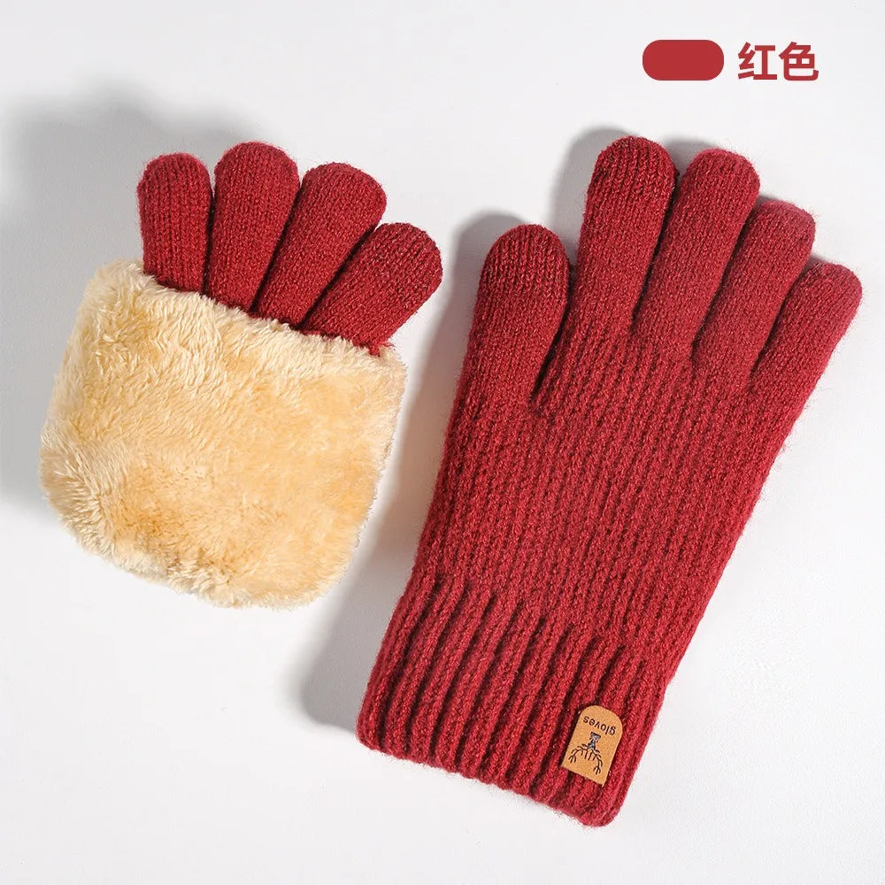 Women’s Fleece Lined Touchscreen Gloves – Warm Winter Gloves