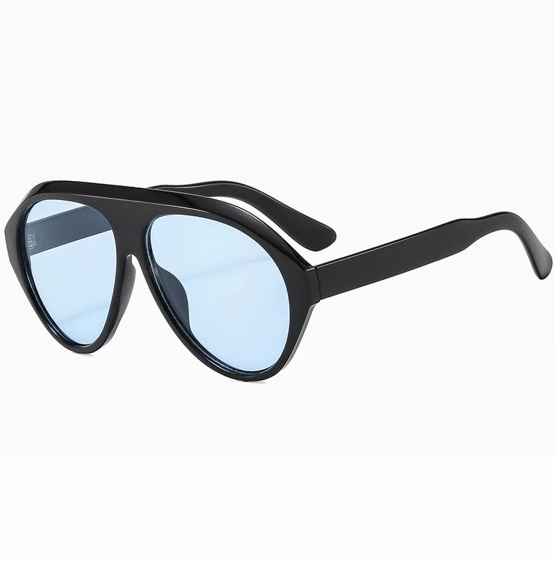 Women's Oversized Pilot Sunglasses – Large Frame Fashion Shades